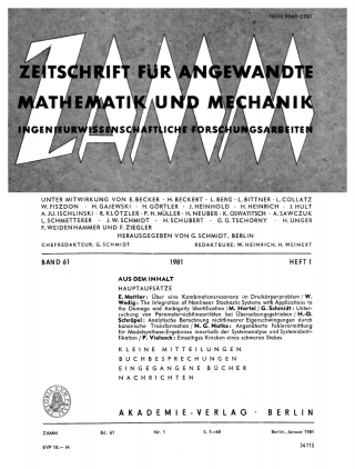 Imagen de portada: Januar 1981 1st edition 9783112649817