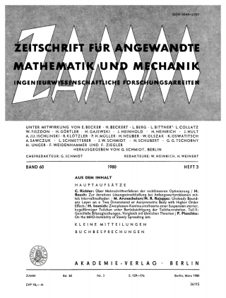 Imagen de portada: März 1980 1st edition 9783112649916