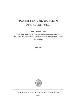 Cover image: Frontin Kriegslisten 1st edition 9783112650554