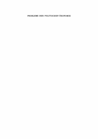 Imagen de portada: Jahrbuch des Instituts für Wirtschaftswissenschaften. Band 9 1st edition 9783112651254