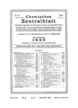 Imagen de portada: 12. Juni 1963 1st edition 9783112651735