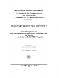 Omslagafbeelding: vom 19. Mai bis 23. Mai 1982 in Veszprém 1st edition 9783112652312