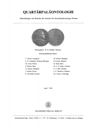 Cover image: Quartärpaläontologie. Band 7 1st edition 9783112652534