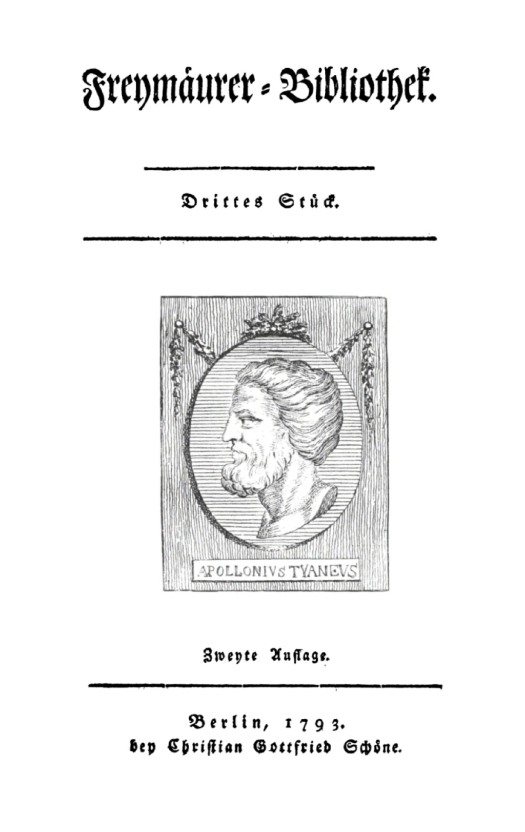 Freymäurer-Bibliothek. Stück 3 2nd Edition