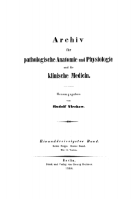 Titelbild: Rudolf Virchow: Archiv für pathologische Anatomie und Physiologie und für klinische Medicin. Band 31 1st edition 9783112665558