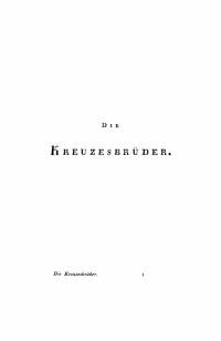 Cover image: Die Kreuzesbrüder 2nd edition 9783112666753