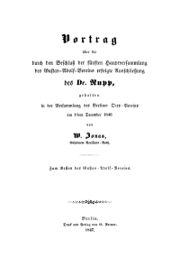 表紙画像: Vortrag über die durch den Beschluß der fünften Hauptversammlung des Gustav-Adolf-Vereins erfolgte Ausschließung der Dr. Rupp 1st edition 9783112667415