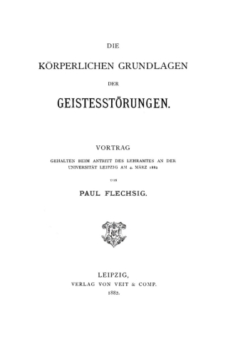 Imagen de portada: Die körperlichen Grundlagen der Geistesstörungen 1st edition 9783112669136
