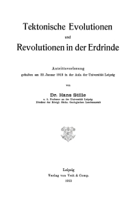 Imagen de portada: Tektonische Evolutionen und Revolutionen in der Erdrinde 1st edition 9783112669358