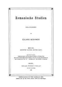 Imagen de portada: Rätisches: Verzeichnis Rätoromanischer Litteratur. Ein Engadinisches Schauspiel von 1564 nach Gengenbach. Ein Ineditüm von W. V. Humboldt und Mtth. Conradi 1st edition 9783112672631