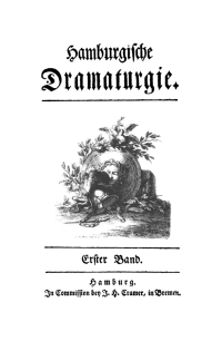 Cover image: Hamburgische Dramaturgie 1st edition 9783112673416