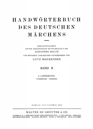Imagen de portada: Friedrichs – Gebärde 1st edition 9783112677230