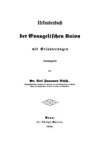 صورة الغلاف: Urkundenbuch der Evangelischen Union 1st edition 9783112677650
