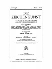 Cover image: Die Zeichenkunst. Lieferung 3 2nd edition 9783112677919