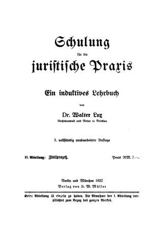 Imagen de portada: Zivilprozeß 3rd edition 9783112678497