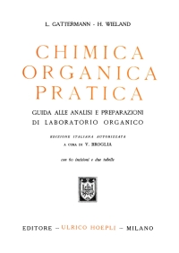 Titelbild: Chimica organica pratica 1st edition 9783112678657