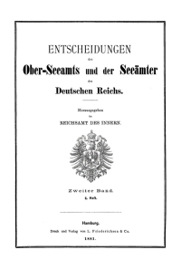 Cover image: Entscheidungen des Ober-Seeamts und der Seeämter des Deutschen Reichs. Band 2, Heft 4 1st edition 9783112678893