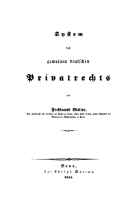 Immagine di copertina: System des gemeinen deutschen Privatrechts 1st edition 9783112684818