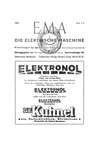 Imagen de portada: Die Aufgaben und der Einsatz des Elektromaschinenbauerhandwerkes im Rahmen des Wiederaufbaues der deutschen Friedenswirtschaft 1st edition 9783112695593