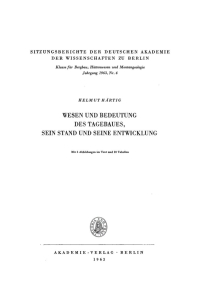 Cover image: Wesen und Bedeutung des Tagebaues, sein Stand und Seine Entwicklung 1st edition 9783112701300