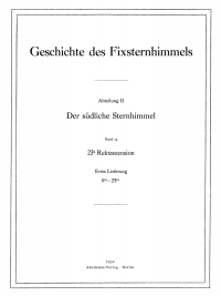 Cover image: 23h Rektaszension, Lieferung 1: 0m–25m 1st edition 9783112702000