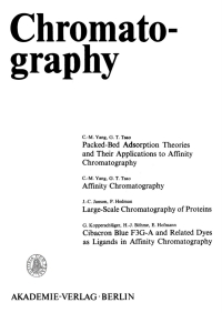 Imagen de portada: Chromatography 1st edition 9783112706923