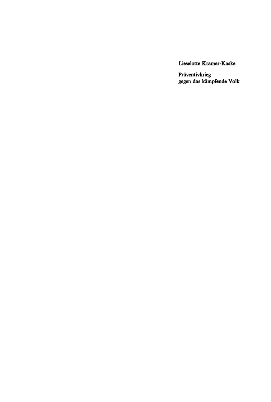 Präventivkrieg gegen das kämpfende Volk Die Strategie der USA in Lateinamerika (1960–1970) 1st Edition