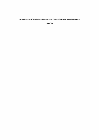 Cover image: Darstellung der Lage der Arbeiter in Westdeutschland seit 1945 1st edition 9783112713624