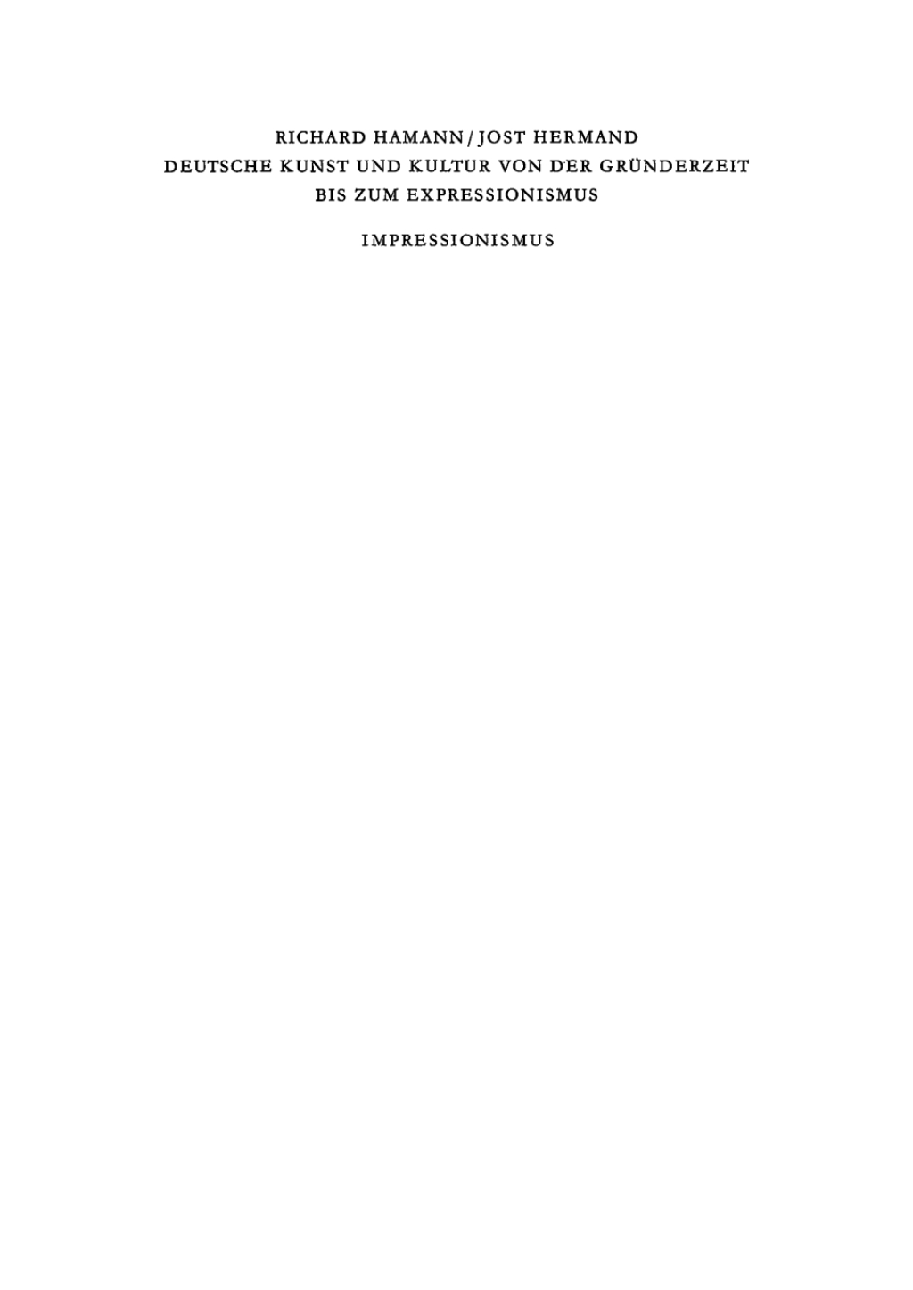 Impressionismus AVDKKGE-B, Band 3 2nd Edition