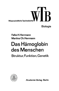 Cover image: Das Hämoglobin des Menschen 1st edition 9783112722404