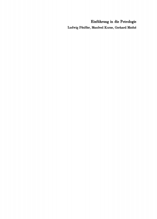 Cover image: Einführung in die Petrologie 2nd edition 9783112731888