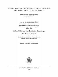 Imagen de portada: Anatomische Untersuchungen über die Lorbeerhölzer aus dem Tertiär des Hasenberges bei Wiesa in Sachsen 1st edition 9783112733561