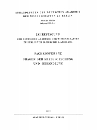 表紙画像: Jahrestagung der Deutschen Akademie der Wissenschaften zu Berlin vom 28. März bis 2. April 1955 1st edition 9783112733943