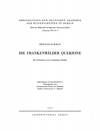 Immagine di copertina: Die Frankenwälder Querzone 1st edition 9783112734087