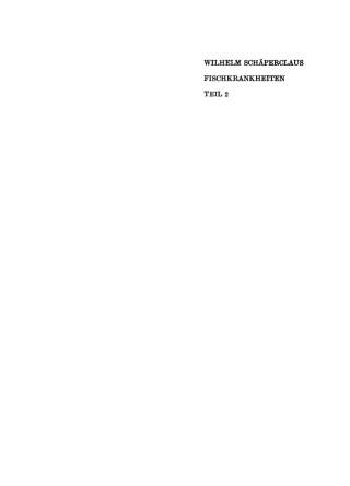 Cover image: Fischkrankheiten. Teil 2 5th edition 9783112735244