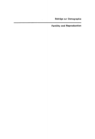 Imagen de portada: Fertility and Reproduction 1st edition 9783112736562