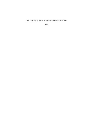 Cover image: Beiträge zur Pappelforschung. Teil 3 1st edition 9783112738948