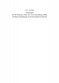 Imagen de portada: Untersuchungen über die Beziehungen zwischen den von der Bodenschätzung erfaßten natürlichen Ertragsbedingungen und den Ernteerträgen des Ackerlandes 1st edition 9783112739365