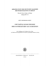 Cover image: Grundzüge einer Theorie der OD-Strukturen aus Schichten 1st edition 9783112742501