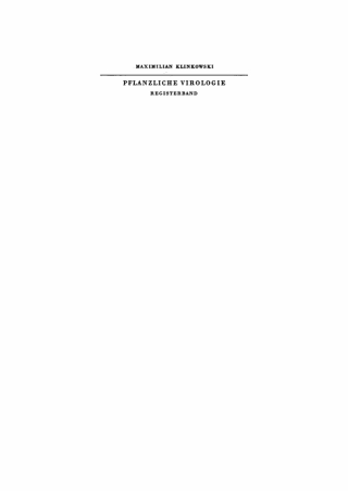 Cover image: Registerband 1st edition 9783112753200