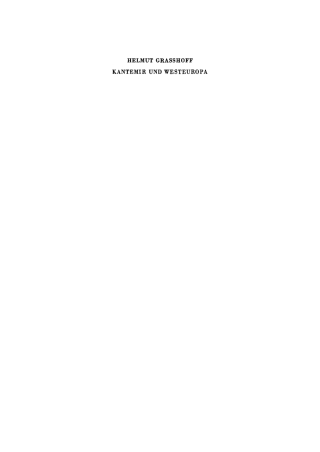 Cover image: Antioch Dmitrievič Kantemir und Westeuropa 1st edition 9783112758465