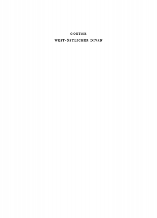 Cover image: West-Östlicher Divan, 3. Paralipomena 1st edition 9783112761021