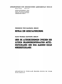 Titelbild: Beitrag zur Geiseltalforschung 1st edition 9783112764763