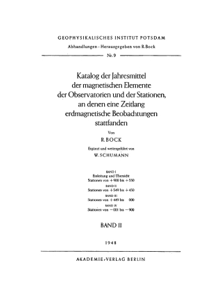 Cover image: Stationen von +549 bis +450 1st edition 9783112767221