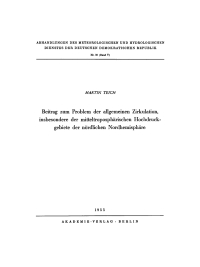 Cover image: Beitrag zum Problem der allgemeinen Zirkulation, insbesondere der mitteltroposphärischen Hochdruckgebiete der nördlichen Nordhemisphäre 1st edition 9783112767504