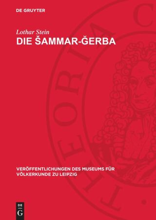 Imagen de portada: Die Šammar-Ğerba 1st edition 9783112768402