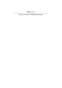 Cover image: Wilhelm Cauer: Theorie der linearen Wechselstromschaltungen. [Band 1] 2nd edition 9783112769584