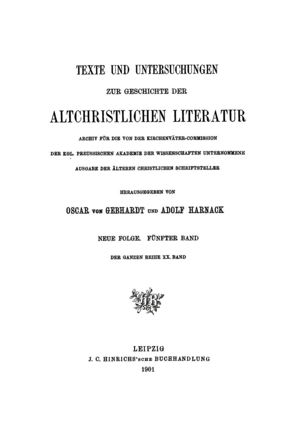 Plotins Stellung zum Gnosticismus und kirchlichen Christentum Fragmente einer Schrift des Märtyrerbischofs Petrus von Alexandrien [u. a.] 1st Edition