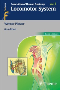 Imagen de portada: Color Atlas of Human Anatomy, Vol. 1: Locomotor System 6th edition 9783131494818
