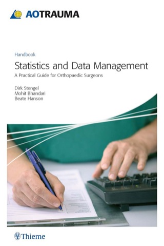 Imagen de portada: AO Trauma - Statistics and Data Management 1st edition 9783131528810